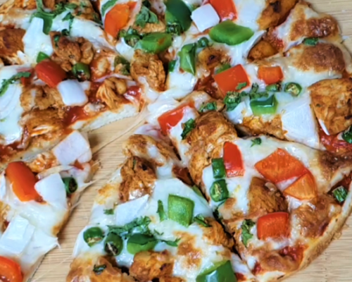 tandoori chicken pizza